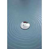 Brodzik ceramiczny prostokątny w stylu współczesnym Ceramica Flaminia Water Drop 80 X 140