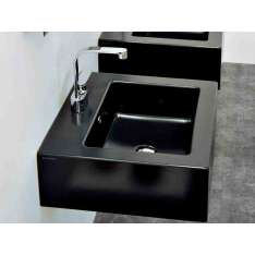 Umywalka ceramiczna wisząca nablatowa z przelewem Ceramica Flaminia ACQUAGRANDE 60