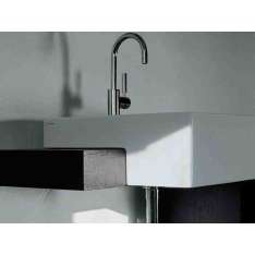Umywalka ceramiczna półpostumentowa z przelewem Ceramica Flaminia ACQUAGRANDE 60