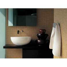 Umywalka ceramiczna okrągła nablatowa Ceramica Flaminia DIP