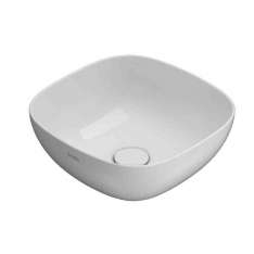 Kwadratowa umywalka nablatowa Globothin® Ceramica Globo T-Edge