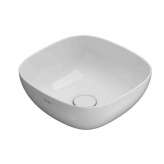 Kwadratowa umywalka nablatowa Globothin® Ceramica Globo T-Edge