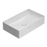 Prostokątna umywalka nablatowa Globothin®. Ceramica Globo T-Edge