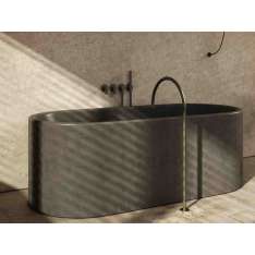 Wanna wolnostojąca owalna z kamienia naturalnego Cocoon JP BATH
