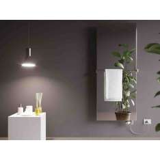 Elektryczny lustrzany grzejnik dekoracyjny ze stali nierdzewnej Cordivari Design FRAME INOX ELECTRIC