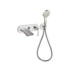 Zestaw wannowy naścienny z główką prysznicową Cristina Rubinetterie Bollicine CRIBO103