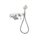 Zestaw wannowy naścienny z główką prysznicową Cristina Rubinetterie Bollicine CRIBO103