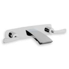 Zestaw wannowy do zabudowy z płytką Cristina Rubinetterie Bollicine CRIBO242