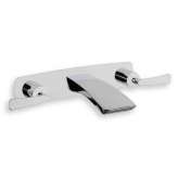 Zestaw wannowy do zabudowy z płytką Cristina Rubinetterie Bollicine CRIBO242