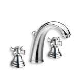 3-otworowa bateria umywalkowa z pojedynczymi rozetami Cristina Rubinetterie Canova CRICN202