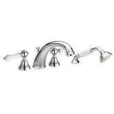 Bateria wannowa z główką prysznicową Cristina Rubinetterie Canova Elite CRICL124