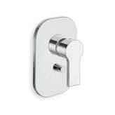 Bateria prysznicowa ścienna z płytką Cristina Rubinetterie Delta CRIDE659