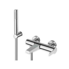 Bateria wannowa ścienna z główką prysznicową Cristina Rubinetterie Diario CRIDI100