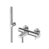 Bateria wannowa ścienna z główką prysznicową Cristina Rubinetterie Diario CRIDI100