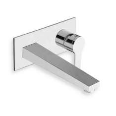 Jednouchwytowa bateria umywalkowa ścienna Cristina Rubinetterie Diario CRIDI256
