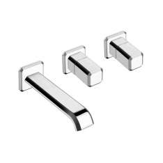 Bateria umywalkowa ścienna 3-otworowa Cristina Rubinetterie Italy CRIIT242