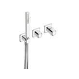 Zestaw wannowy jednouchwytowy z główką prysznicową Cristina Rubinetterie Italy CRIIT602