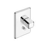 Jednouchwytowa bateria natryskowa ścienna z przełącznikiem Cristina Rubinetterie Italy CRIIT689