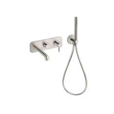 Zestaw wannowy naścienny z przełącznikiem z główką prysznicową Cristina Rubinetterie Ix CRIIx102