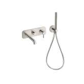 Zestaw wannowy naścienny z przełącznikiem z główką prysznicową Cristina Rubinetterie Ix CRIIx102