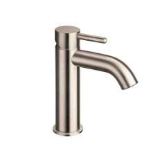 Bateria umywalkowa nablatowa jednouchwytowa ze stali nierdzewnej Cristina Rubinetterie Ix CRIIx220