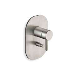 Bateria prysznicowa z przełącznikiem z płytką Cristina Rubinetterie Ix CRIIx689