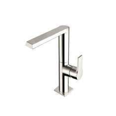 Jednouchwytowa bateria umywalkowa z regulowaną wylewką Cristina Rubinetterie Omega CRIOG228