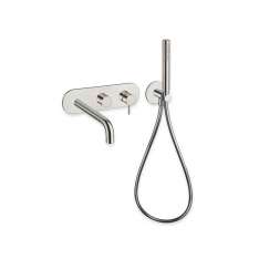 Bateria wannowa ścienna z główką prysznicową Cristina Rubinetterie Pic CRIPM110