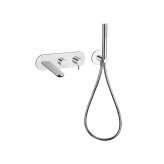 Zestaw wannowy jednouchwytowy z główką prysznicową Cristina Rubinetterie Queen CRIQE103