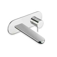 Bateria umywalkowa ścienna Cristina Rubinetterie Queen CRIQE256