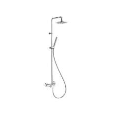 Naścienny panel prysznicowy z główką prysznicową Cristina Rubinetterie Round CRIRN409