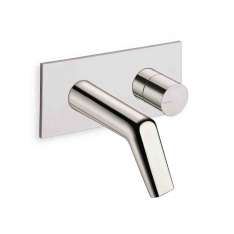 Bateria umywalkowa ścienna z płytką Cristina Rubinetterie Rubinetto CRIRU256