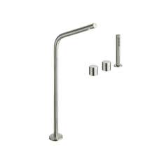 Zestaw wannowy stojący 4-otworowy z główką prysznicową Cristina Rubinetterie Sx CRISx121