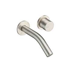 2-otworowa bateria umywalkowa ścienna, jednouchwytowa Cristina Rubinetterie Sx CRISx257