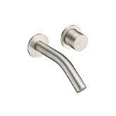 2-otworowa bateria umywalkowa ścienna, jednouchwytowa Cristina Rubinetterie Sx CRISx257