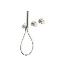Naścienny zestaw prysznicowy ze stali nierdzewnej Cristina Rubinetterie Sx CRISx602