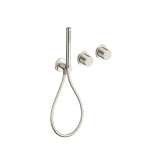 Naścienny zestaw prysznicowy ze stali nierdzewnej Cristina Rubinetterie Sx CRISx602