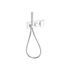 Jednouchwytowa bateria prysznicowa z główką prysznicową Cristina Rubinetterie Tabula CRITA602