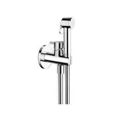 Bateria WC/bidetowa ścienna z prysznicem ręcznym Cristina Rubinetterie WC JET CRIWJ676