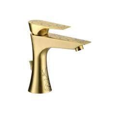 Jednouchwytowa bateria umywalkowa Daniel Rubinetterie Diva Dekora