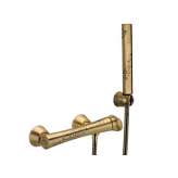 Jednouchwytowa bateria prysznicowa z główką prysznicową Daniel Rubinetterie Diva Dekora