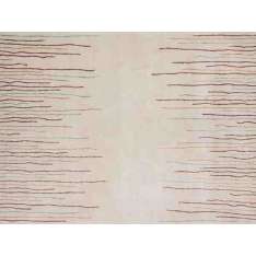 Ręcznie wykonany prostokątny dywanik Deirdre Dyson DRIBBLES