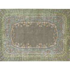 Ręcznie wykonany prostokątny dywanik Deirdre Dyson SHELL PATINA