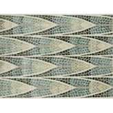 Ręcznie wykonany prostokątny dywanik Deirdre Dyson FOREST Mosaic