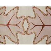 Ręcznie wykonany prostokątny dywanik Deirdre Dyson OAKLEAF Mosaic