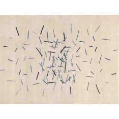 Wzorzysty, ręcznie robiony dywan Deirdre Dyson ATTITUDE