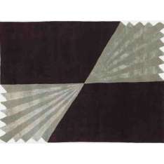 Ręcznie wykonany prostokątny dywanik Deirdre Dyson ORIGAMI