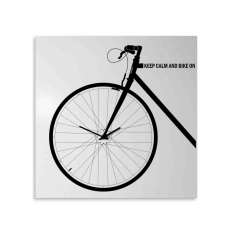 Zegar ścienny płytowy Designobject.it BIKE
