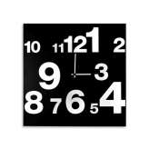 Zegar ścienny płytowy Designobject.it NUMBERS