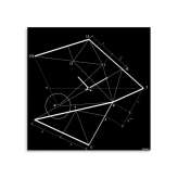 Zegar ścienny płytowy Designobject.it TIME LINE